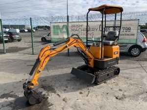 UNRESERVED/UNUSED Hanmen HMB12 1T Micro Excavator