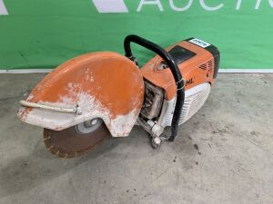 UNRESERVED 2010 Stihl TS800 Petrol Consaw c/w Blade