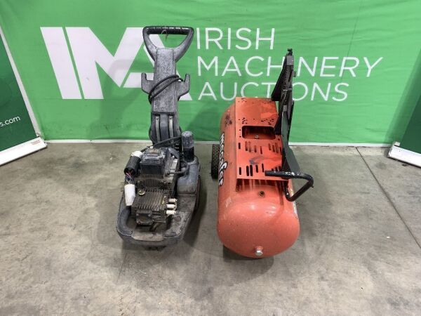 UNRESERVED Compressor Tank & Power Washer Base