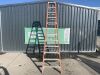 A-Frame 12 Step Fibreglass Ladder - 2