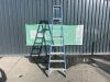 A Frame 8 Step Fibreglass Ladder - 2