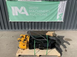 UNRESERVED/UNUSED 2021 HMB-RG45 Hydraulic Rotating Grapple To Suit 5T-8T