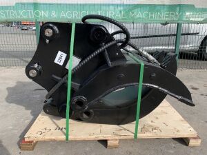 UNRESERVED/UNUSED 2021 HMB-ASC45 Hydraulic Grapple (3&2) To Suit 4T-6T