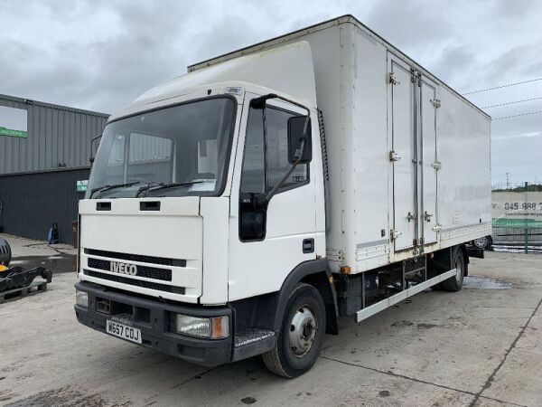 2000 Iveco Euro Cargo 75E15 7.5T Box Body Truck