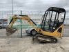 UNRESERVED 2014 Caterpillar 301.4C 1.5T Mini Excavator - 3