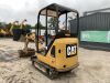 UNRESERVED 2014 Caterpillar 301.4C 1.5T Mini Excavator - 8