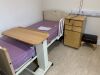 Bedroom 4-1 x Bed, 1 Bedside Locker, 1 x Bedside Breakfast Table, Tissue & Soap Dispenser, Bin, - Walker TV, 1 x Chair, 2 Stools, 1 x Shelf/Table - 2