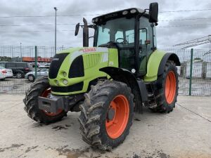 UNRESERVED 2012 Claas Arion 610 4WD Tractor