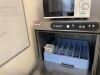 Small Service Kitchen-Dualit Toaster, Liebherr Undercounter Fridge, 3 x Metal Presses, S/S Marco - Water Boiler, 2 x Pedal Bins, S/S Krupps Dish Washer, 2 x Host Trollies, Servis Microwave, WHS - 2