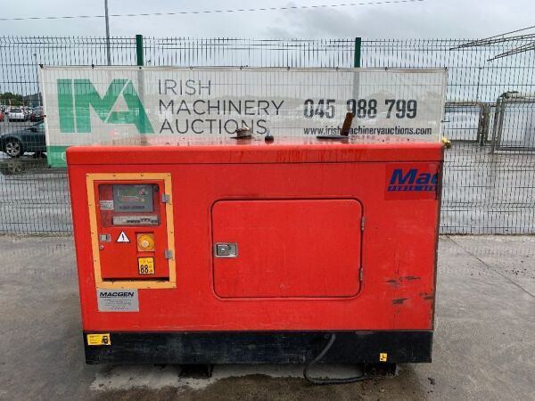 2010 Macgen HIW40 40KVA Diesel Generator