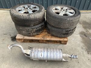 Exhaust & Wheels to Suit Mitsubishi