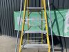 UNRESERVED Clow 1.68M 5 Rung Fibreglass Platform Ladder - 5