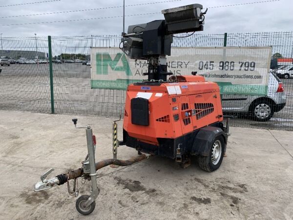 UNRESERVED Tower Light Super Light VT-1 Fast Tow Diesel Lighting Tower