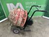 Orange 230v Electric Cement Mixer - 2