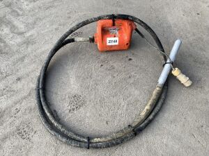 UNRESERVED Hi Frequency Concrete Poker Unit c/w Hose