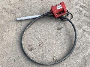 UNRESERVED Hi Frequency Concrete Poker Unit c/w Hose