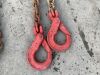 UNRESERVED Heavy Duty Set Of Lifting Chains - 2