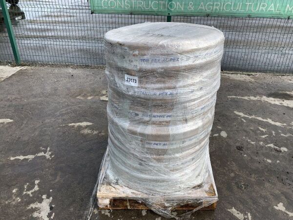 6 x Rolls Of UNUSED Instantor Pex-Al-Pex 26 x 3.0 25M Insulated Piping