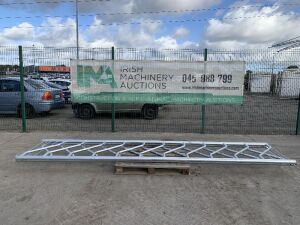 2x 15'9" Heavy Duty Feeding Barriers