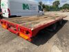 1995 Wheel-BaseTwin Axle Flat Drag Trailer - 3