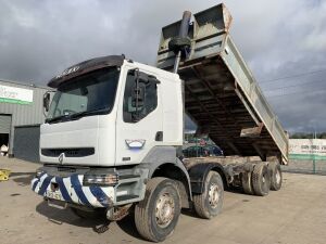 2004 Renault Kerax 370 8x4 Tipper