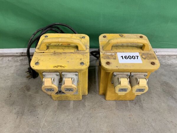 2x 3.3KVA Transformers