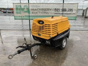 2012 Sullair S45 Fast Tow Diesel 2 Tool Air Compressor