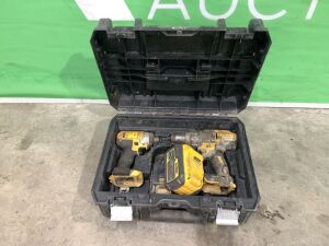 UNRESERVED Dewalt Cordless Drill & Batteries