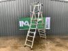 UNRESERVED Tubesca 4 to 6 Step Podium Ladder