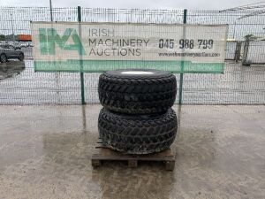 2 x Firestone Turf Tyres & Rims