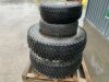 Full Set Of Carlisle Multi Trac Tyres & Rims - 3