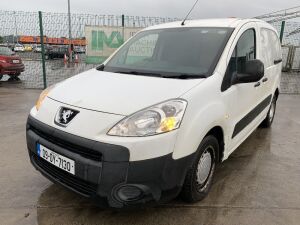 UNRESERVED 2009 Peugeot Partner 850S HDI 5DR Manual Van