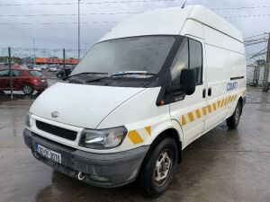 UNRESERVED 2002 Ford Transit T350 LWB High Roof Diesel Van