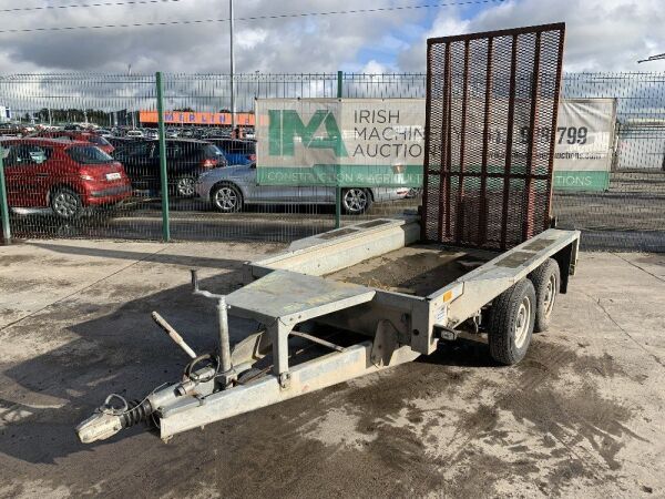 Ifor Williams GX84 Twin Axle 8x4 Plant Trailer
