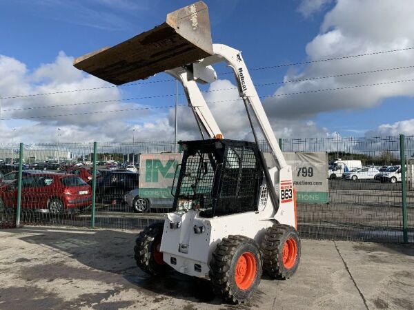 1998 Bobcat 863 Turbo 4WD Skidsteer