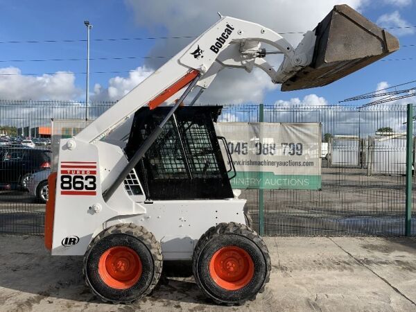 1998 Bobcat 863 Turbo 4WD Skidsteer | TIMED AUCTION DAY ONE - Ireland's