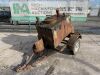 UNRESERVED Single Axle Fast Tow Bitumen Tar Pot