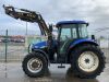 2003 New Holland TD95D 4WD Tractor c/w Rossmore FL 60 Power Loader - 3