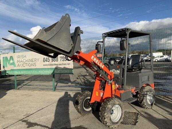 2020 Everun EREL04 900KG Electric Articulated Mini Loader