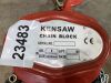 UNUSED Kensaw 2T 6Mtr Chain Block - 5