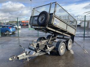 UNRESERVED Ifor Williams TT85G 8x5 2.6T Twin Axle High Mesh Sided Tipper Trailer