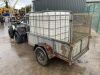 Suzuki King Quad 300 4x4 Petrol 4WD Quad c/w Single Axle High Mesh Sided Trailer & IBC Tank - 3