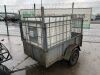 Suzuki King Quad 300 4x4 Petrol 4WD Quad c/w Single Axle High Mesh Sided Trailer & IBC Tank - 19