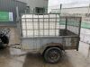 Suzuki King Quad 300 4x4 Petrol 4WD Quad c/w Single Axle High Mesh Sided Trailer & IBC Tank - 20