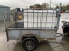 Suzuki King Quad 300 4x4 Petrol 4WD Quad c/w Single Axle High Mesh Sided Trailer & IBC Tank - 23