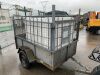 Suzuki King Quad 300 4x4 Petrol 4WD Quad c/w Single Axle High Mesh Sided Trailer & IBC Tank - 24