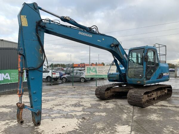 UNRESERVED 2005 Doosan Solar S140LC-V 14T Excavator