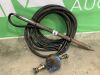 UNRESERVED 2" GrundoMat Ground Mole c/w Tank & Hoses