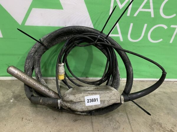 UNRESERVED Dynapc 2" 110v Poker Hose