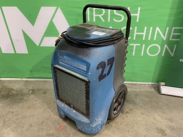 UNRESERVED Drieaz 1200 Portable Dehumidifier